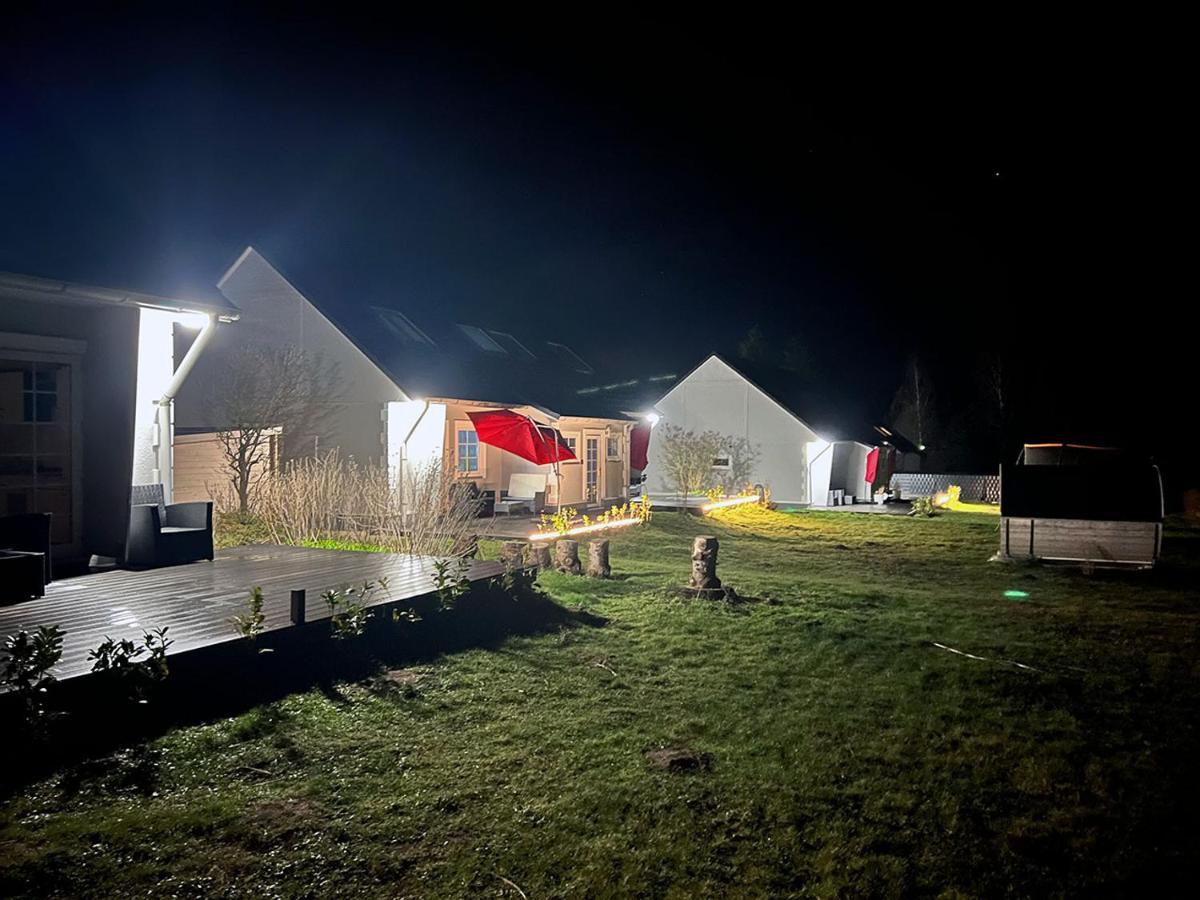 Ferienhaeuser Insel Usedom Haus Samara 8 - Blick Aufs Achterwasser! Whirlpool Und Sauna Lutow Eksteriør bilde