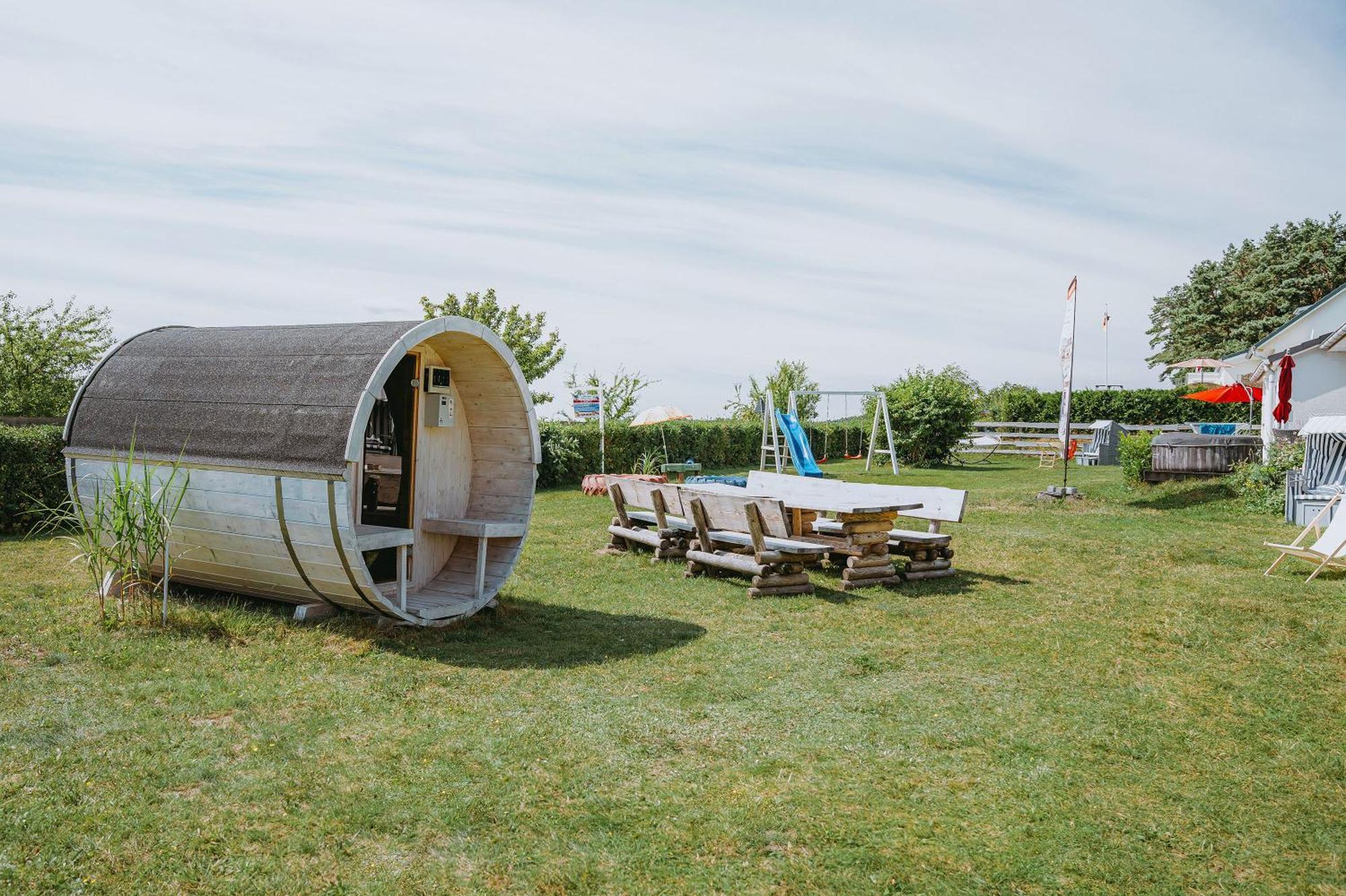 Ferienhaeuser Insel Usedom Haus Samara 8 - Blick Aufs Achterwasser! Whirlpool Und Sauna Lutow Eksteriør bilde