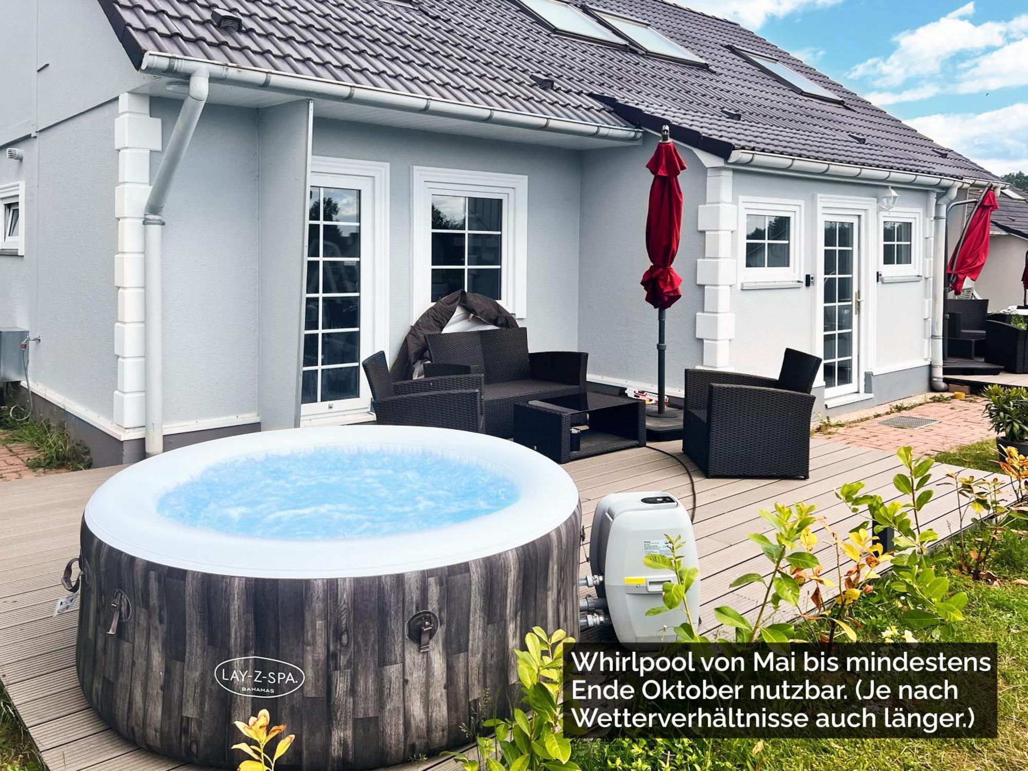 Ferienhaeuser Insel Usedom Haus Samara 8 - Blick Aufs Achterwasser! Whirlpool Und Sauna Lutow Eksteriør bilde