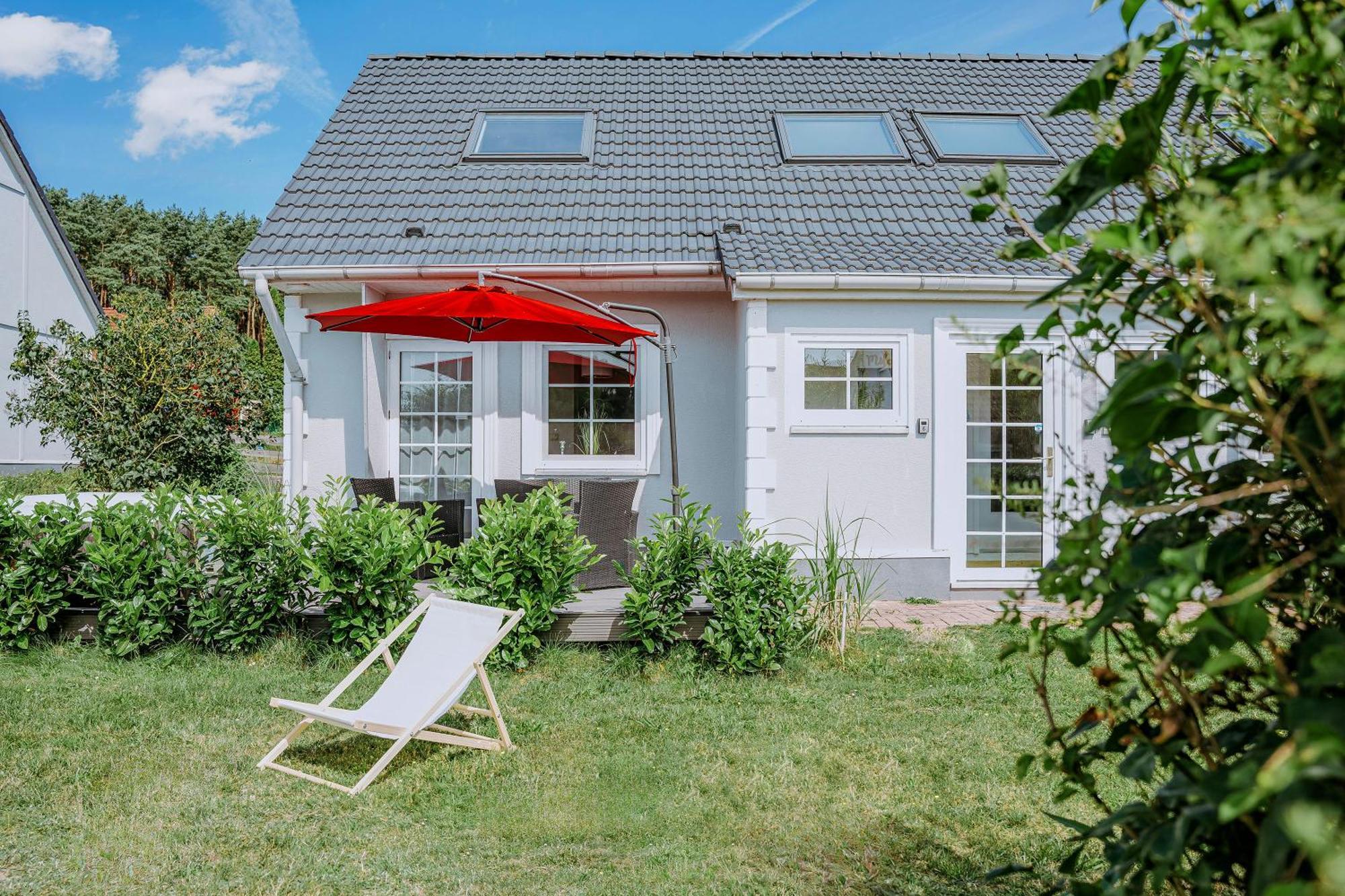 Ferienhaeuser Insel Usedom Haus Samara 8 - Blick Aufs Achterwasser! Whirlpool Und Sauna Lutow Eksteriør bilde